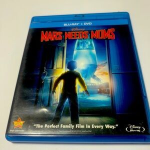 Mars Needs Mom Blu-ray and DVD combo pack for the 2011 Disney animated film